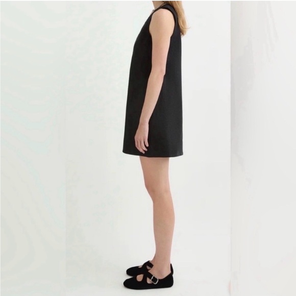 NWT POSSE Nancy Linen Mini Dress in Black size S - Picture 2 of 11